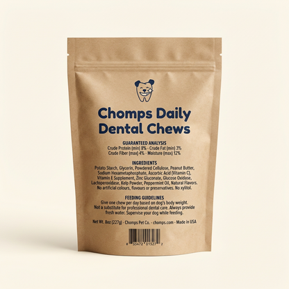 CHOMPS Dog Dental Chews