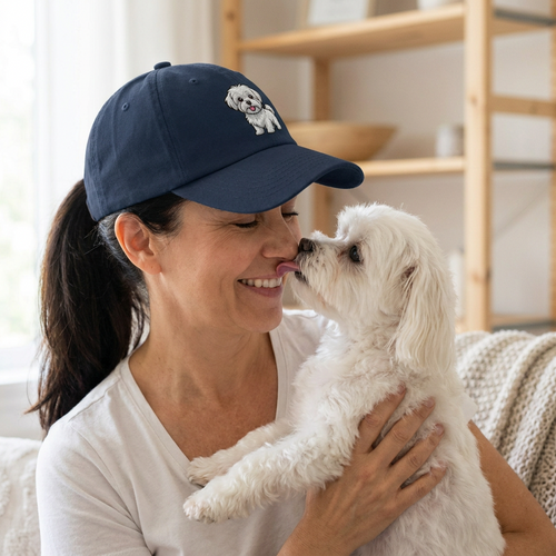 Custom Dog Embroidered Hat